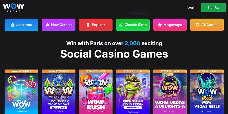 WOW Vegas Casino US